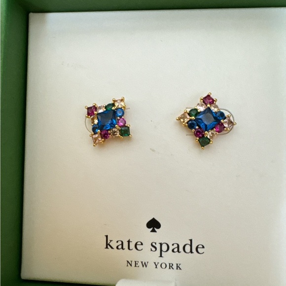 kate spade Jewelry - Kate Spade Colorful Gemstone Earrings